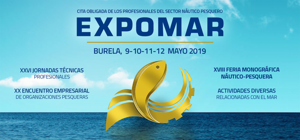 Salones náuticos - Cartel Expomar Burela 2019