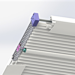 Skysol Powered Roofblind - Belt drive system - Dometic - Acastimar