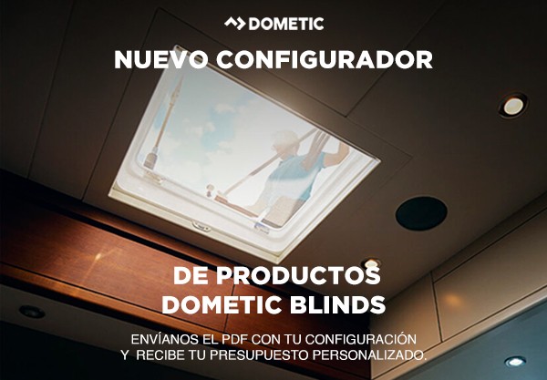 Novedad Dometic Blinds nuevo configurador